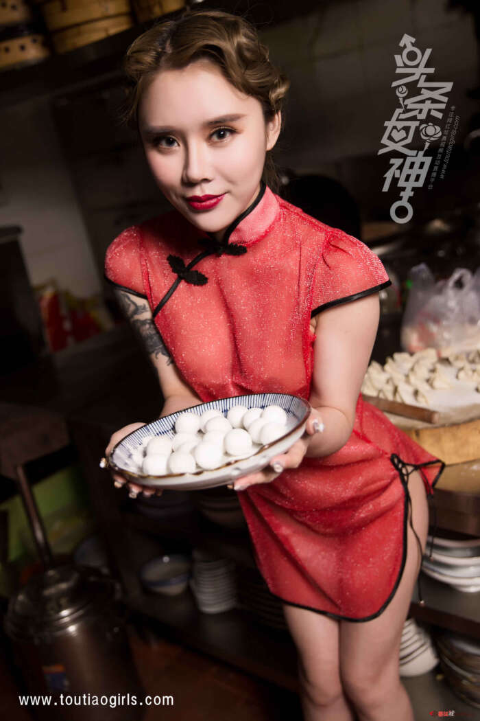 [TouTiao头条女神] 2018.03.02 No.558 爱丽莎元宵饺子 [25+1P]