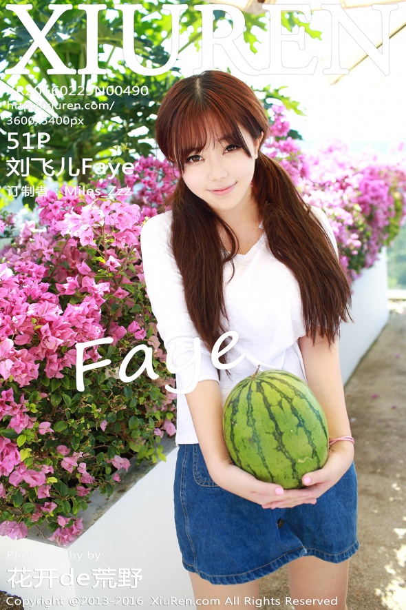 [XIUREN秀人网]2016.02.29 No.490 刘飞儿Faye[51+1P174M]