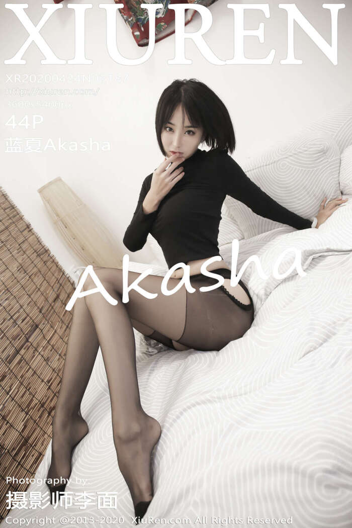 [XIUREN秀人网]2020.04.24 No.2187 蓝夏Akasha[44+1P164M]