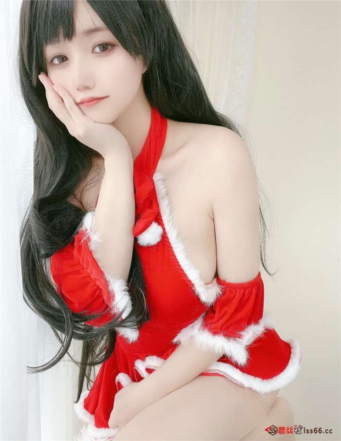 小仓千代w NO.015 红色圣诞礼物裙[23P-62MB]