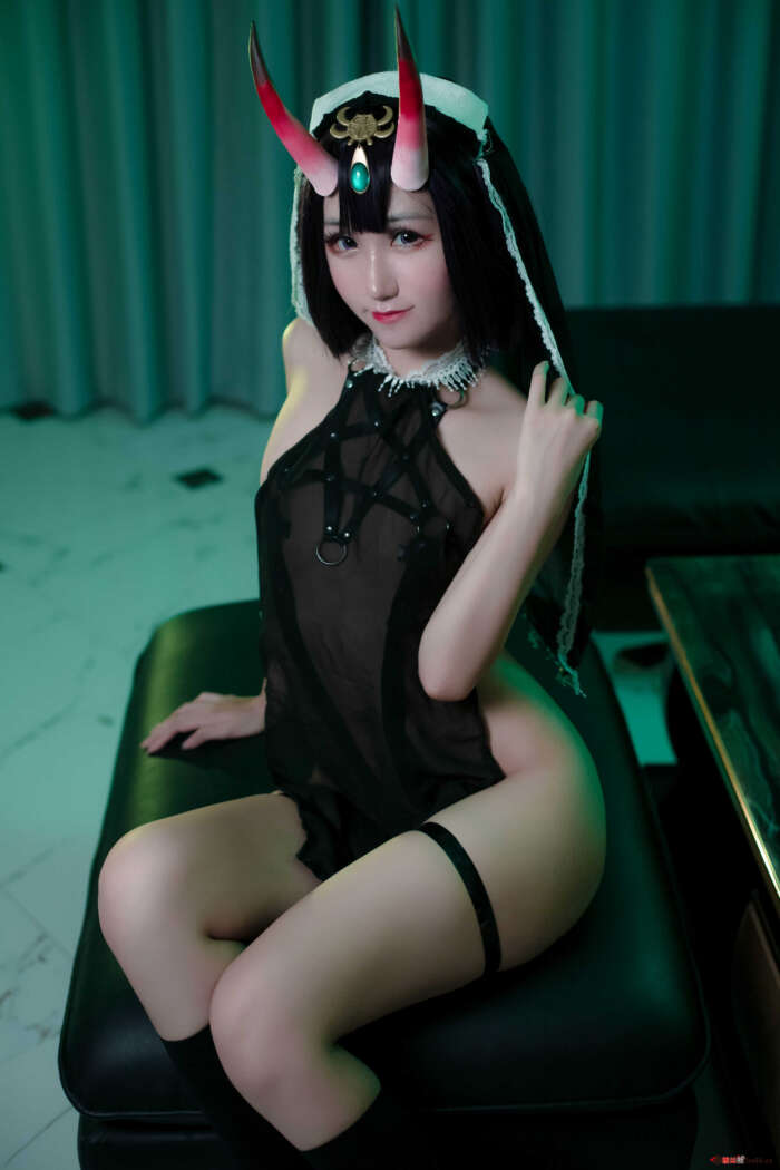 越南妹：KuukoW NO.009 Shuten Oni Lingerie