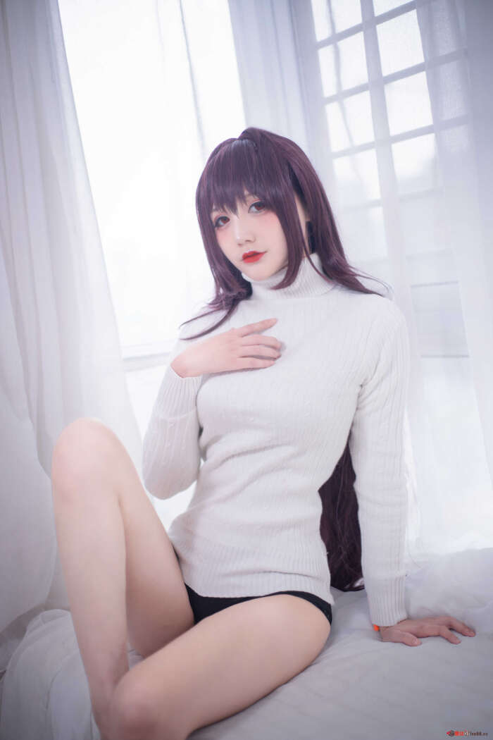 仙九Airi NO.008 斯卡哈毛衣 [21P-225MB]