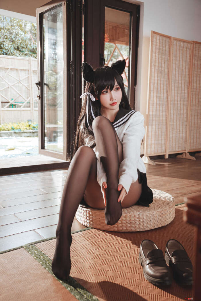 面饼仙儿 NO.106 爱宕JK2[47P1V-528MB]