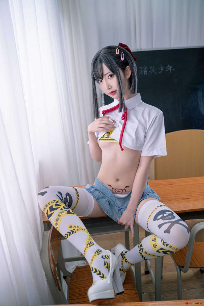 面饼仙儿 NO.102 短校服胶带[32P-475MB]