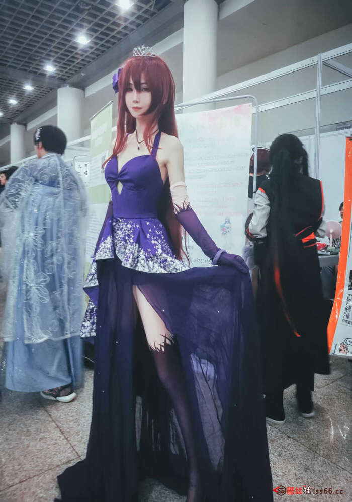妖君白研 – NO.09 FATE GRAND ORDER COS FGO漫展场照斯卡哈