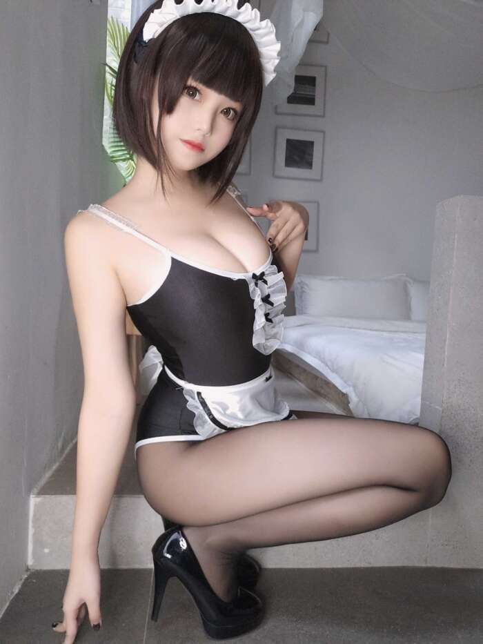 蜜汁猫裘 NO.055 女仆[42P4V-183MB]