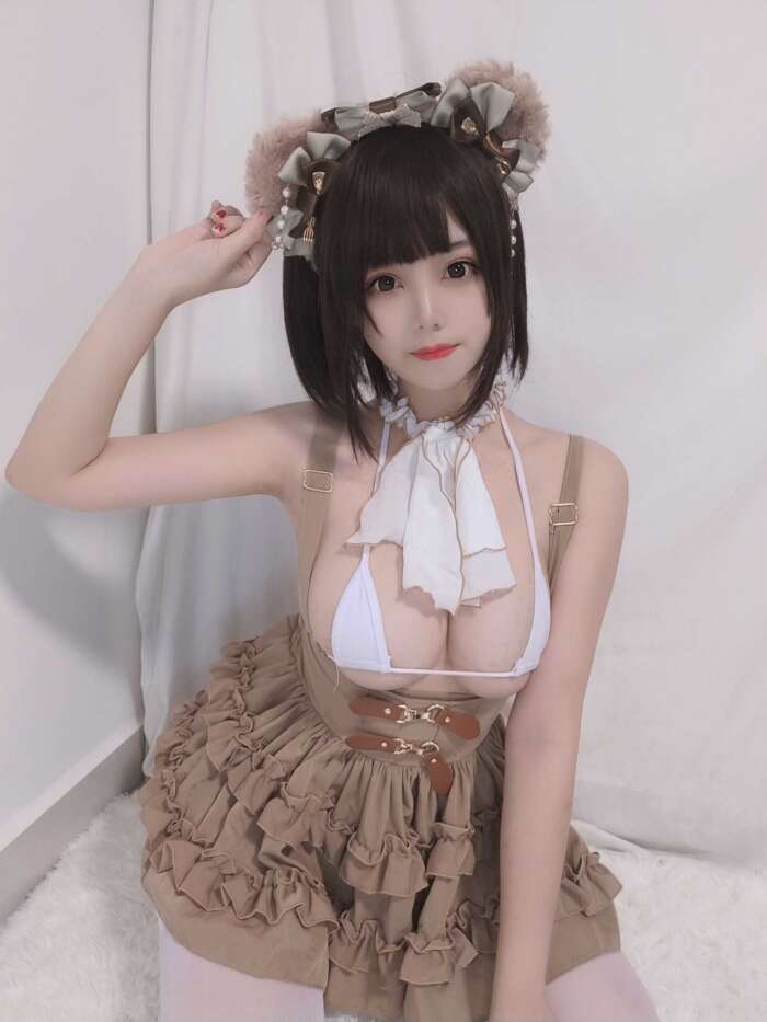 蜜汁猫裘 NO.060 小熊[52P4V-173MB]