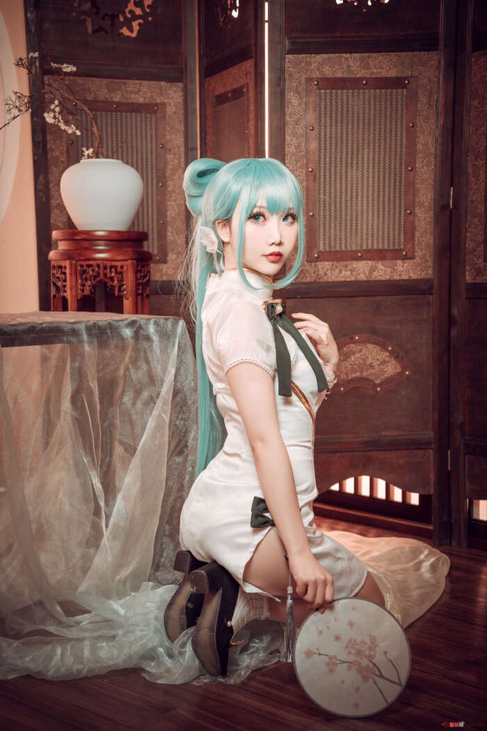 面饼仙儿 NO.097 初音旗袍[28P-514MB]