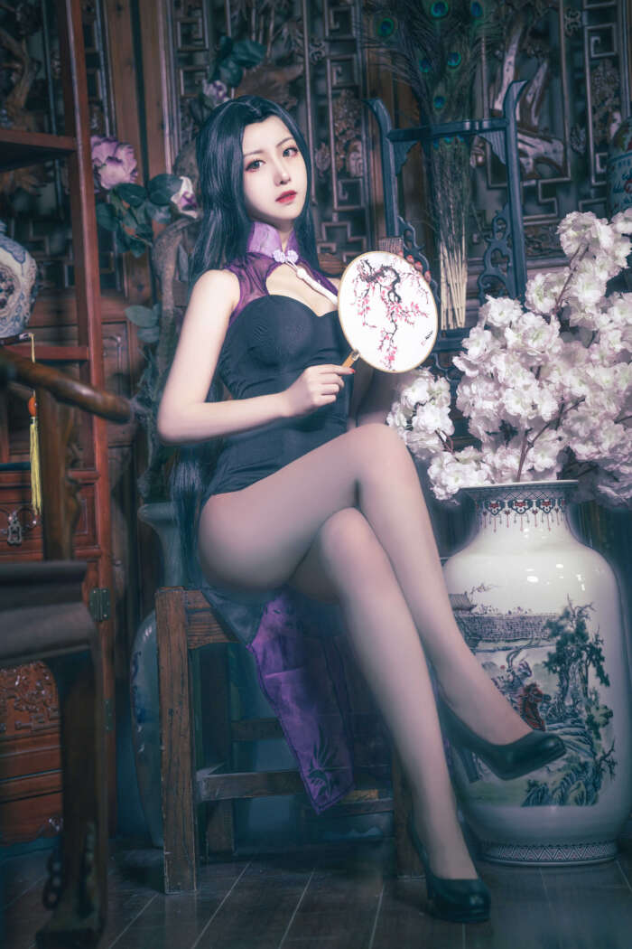 Shika小鹿鹿 NO.031 万花旗袍 [6P-68M]