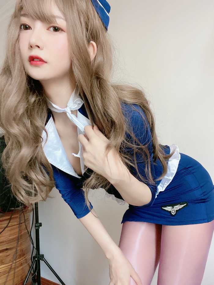 51酱 NO.007 蓝色制服装 [35P3V-115MB]