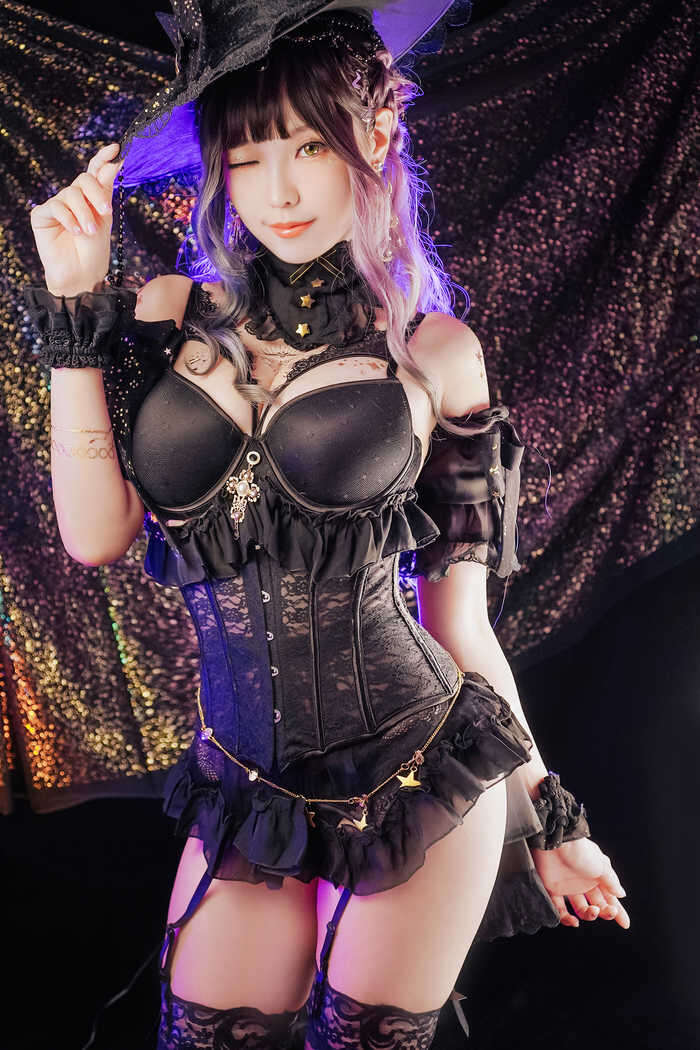 ElyEE子 NO.079 Original Witch & Cat魔女與貓[74P2V-182MB]