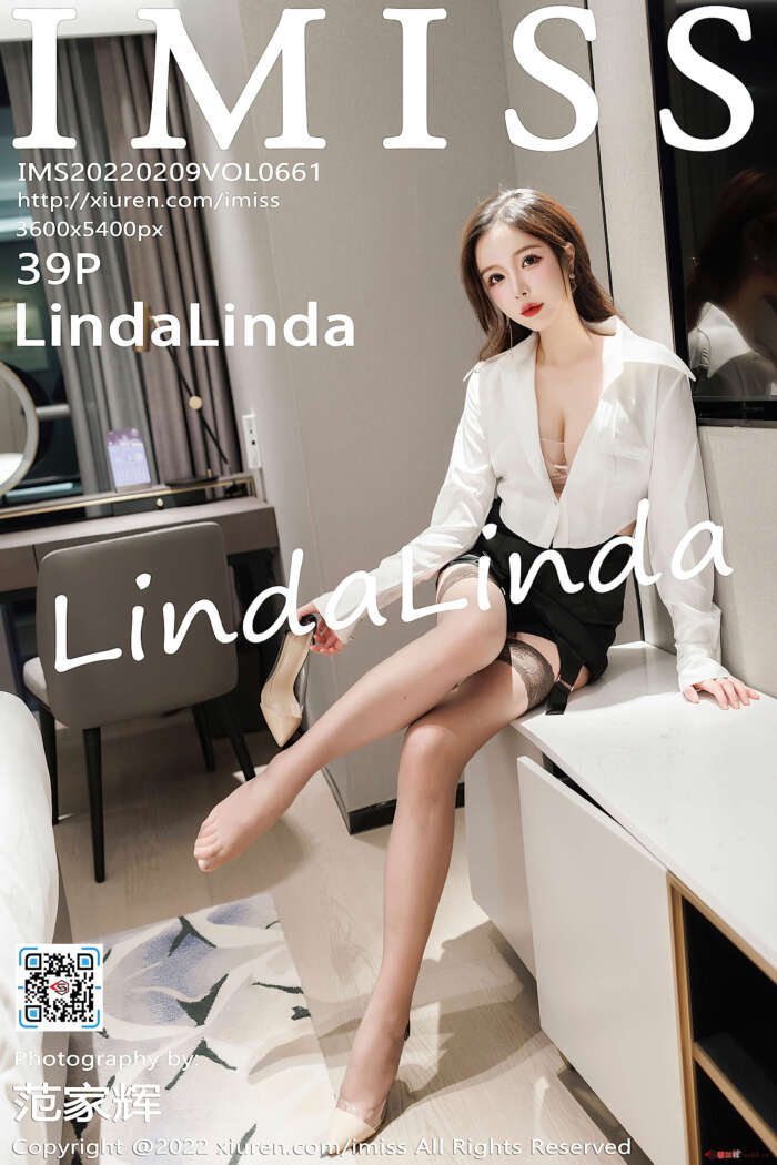 [IMiss爱蜜社] 2022.02.09 VOL.661 LindaLinda 甜美长腿 [39+1P348M]
