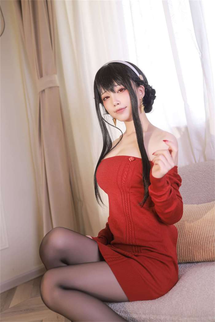 水淼 – 约尔红毛衣 [68P78MB]