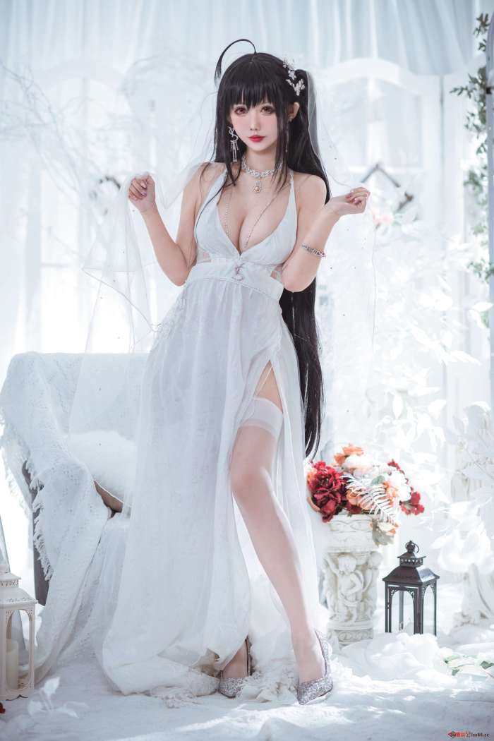 仙女月 NO.008 大凤纯白婚纱 [30P-189MB]