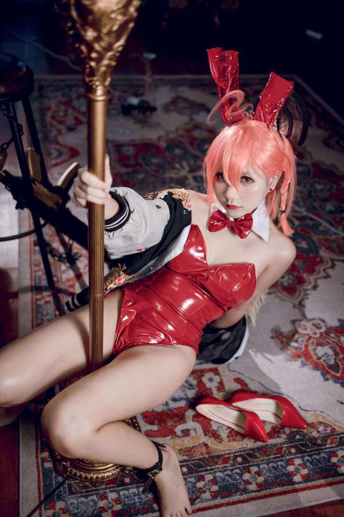 是一只熊仔吗 – Blue Archive Neru Mikamo Bunny 碧蓝档案 美甘宁瑠 [35P129P]