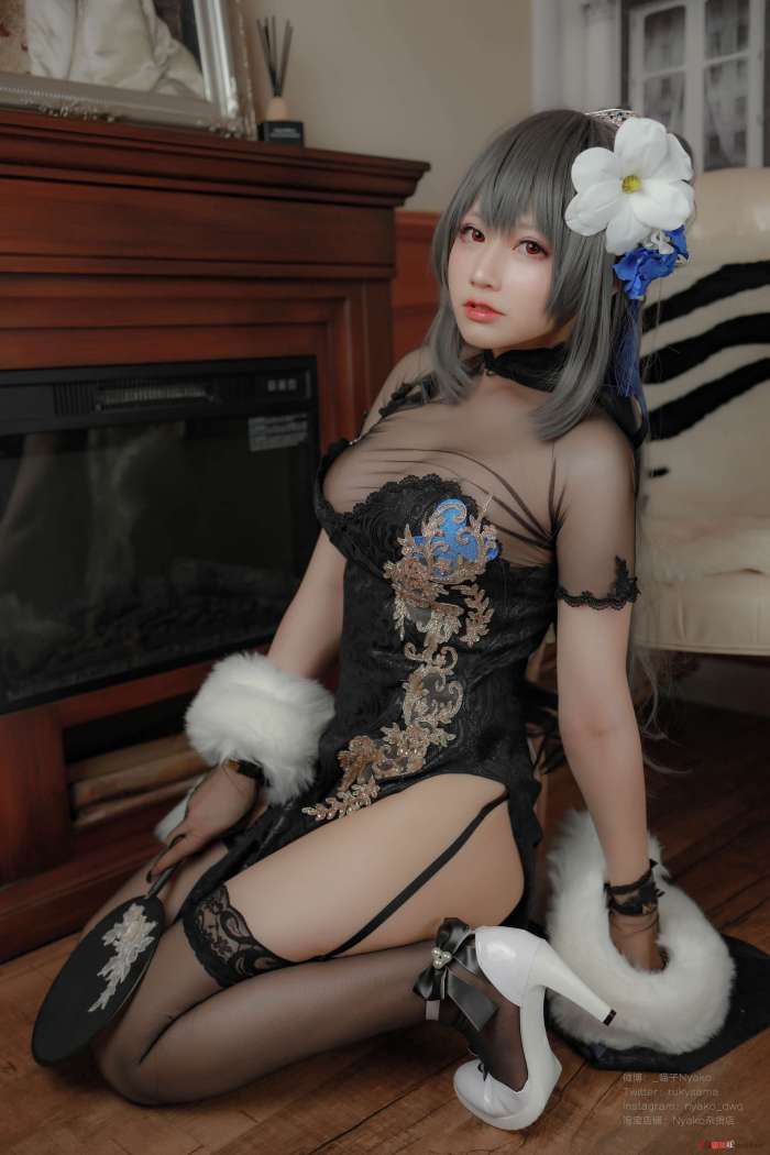 Nyako喵子 – 路易九世 旗袍[48P-248MB]
