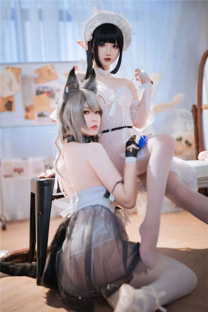 面饼仙儿&半半子 -Arknights 黑x森蚺バレエ[56P-35M]