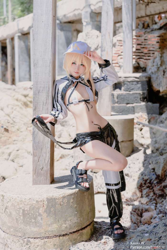 Kuuko W – Summer Altria Caster(Fate Grand Order) [31P213MB]