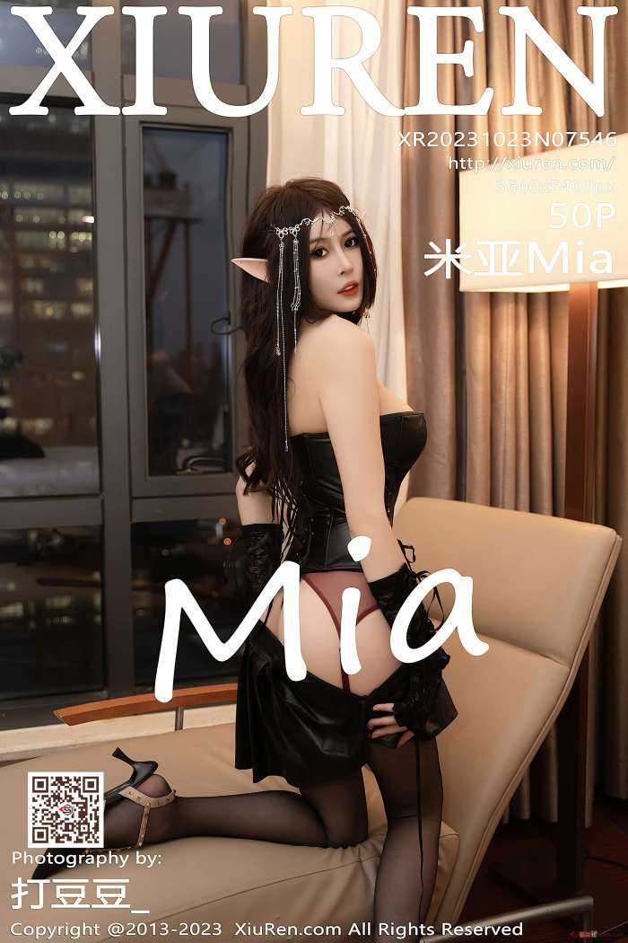 [XIUREN秀人网] 2023.10.23 NO.7546 米亚Mia 性感魅惑黑丝 [50+1P449M]
