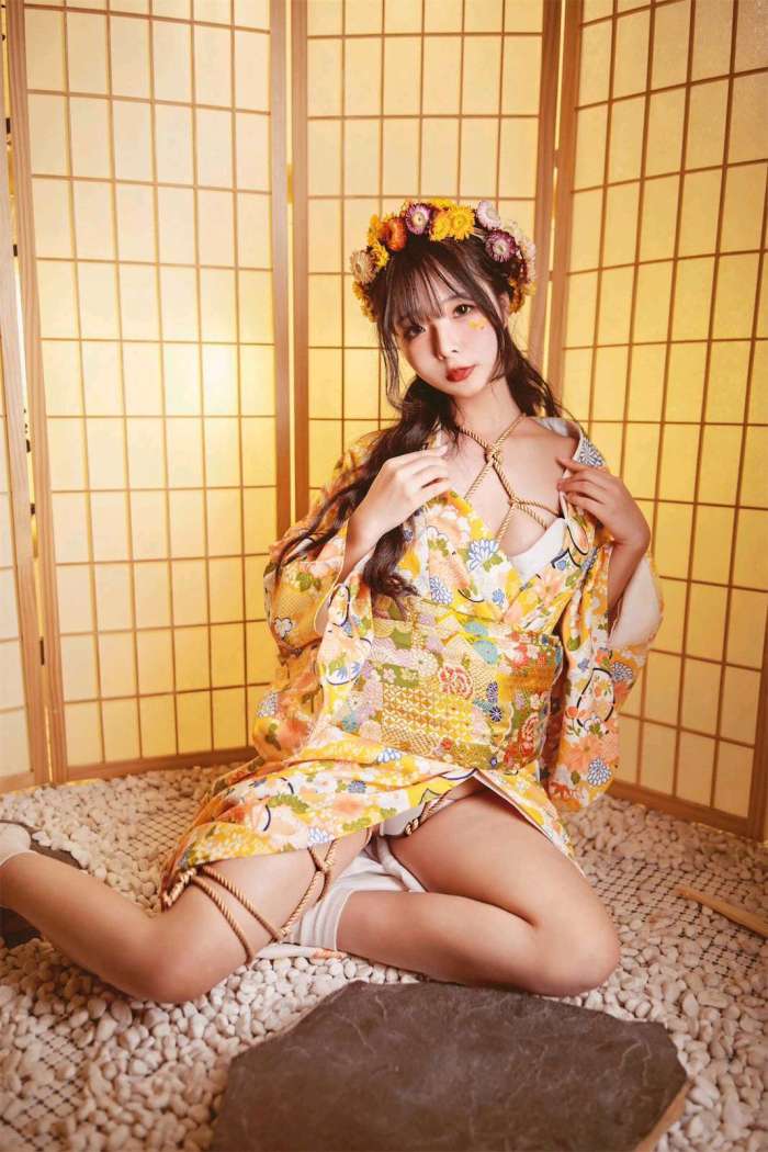 yuuhui玉汇 – 和服捆绑 [47P55MB]