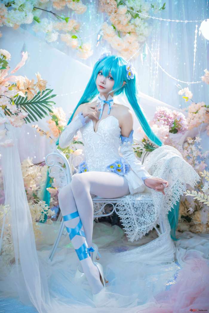 艾西aiwest –  初音 粉蝶花 [42P159MB]