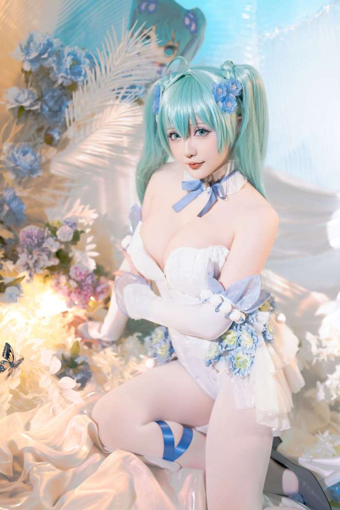 星之迟迟 – 24年02月计划A 初音未来-粉蝶花精灵 [55P1V1.05GB]
