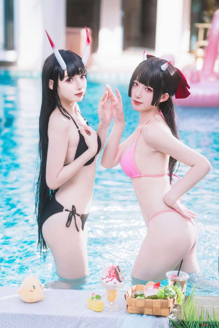 封疆疆v&祖木子 – 能代酒匂泳装 [43P240MB]