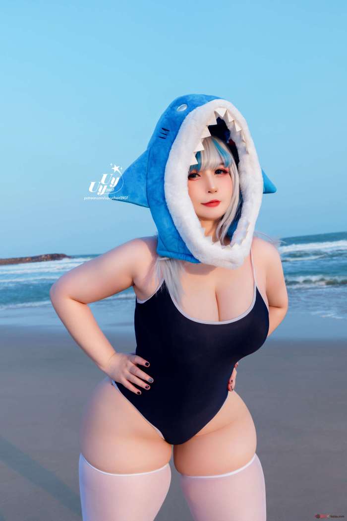 Uy Uy – Gawr-Gura-Swimsuit-Hololive [28P60MB]