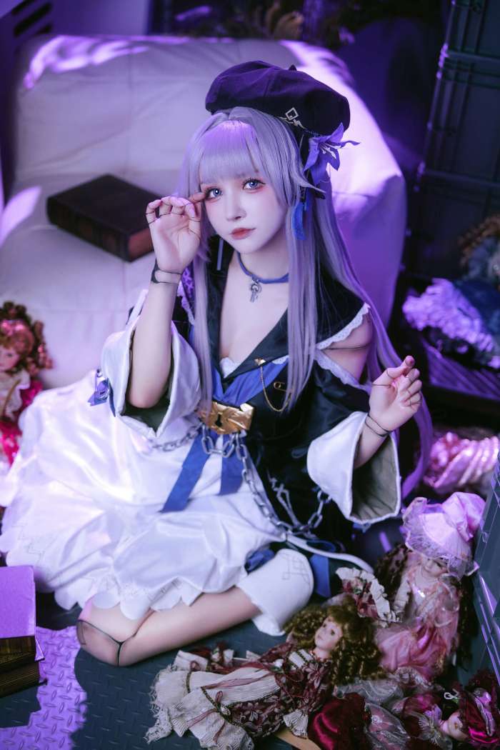 一千只猫薄禾 – 小黑塔 [19P135MB]