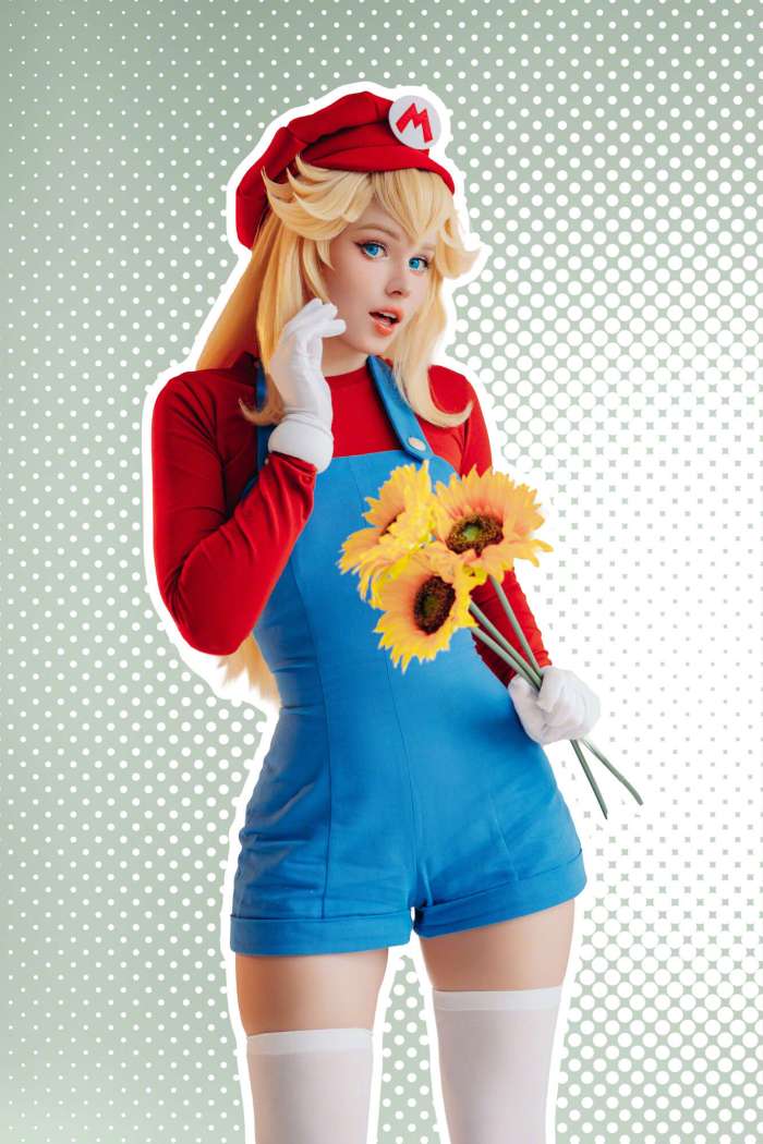 Shirogane sama – Peach Mario Suit Super Mario Bros [41P43MB]