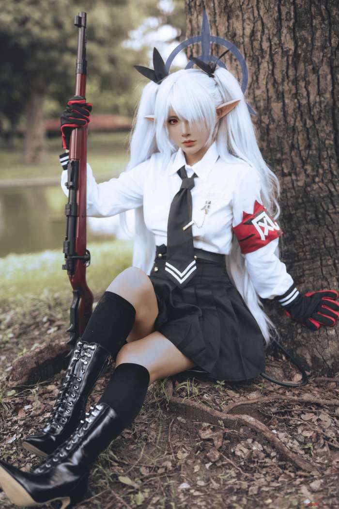 铁板烧鬼舞w – 蔚蓝档案 银镜伊织 [17P88MB]