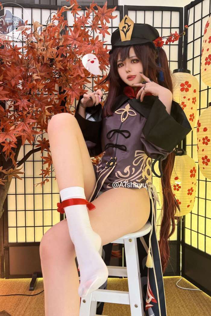 AT鲨 – 原神 胡桃 [75P105MB]