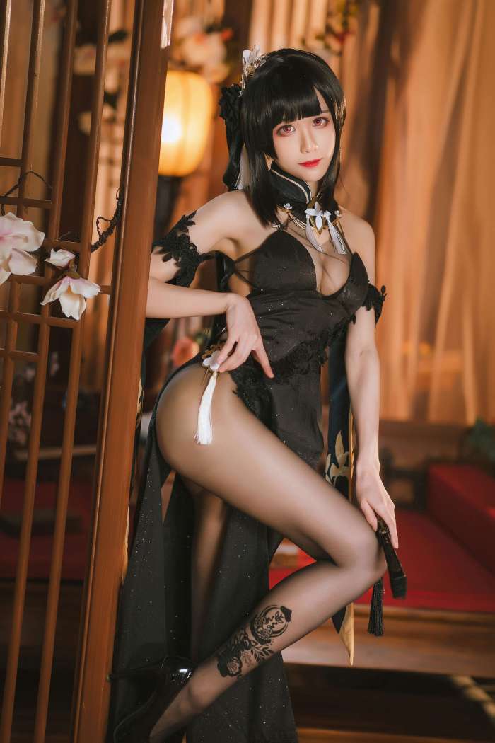 Tomoyo酱 – 碧蓝航线 镇海旗袍 [27P78MB]