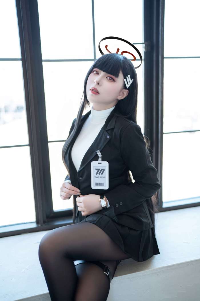 Himeking – 蔚蓝档案调月莉音 [32P-30MB]