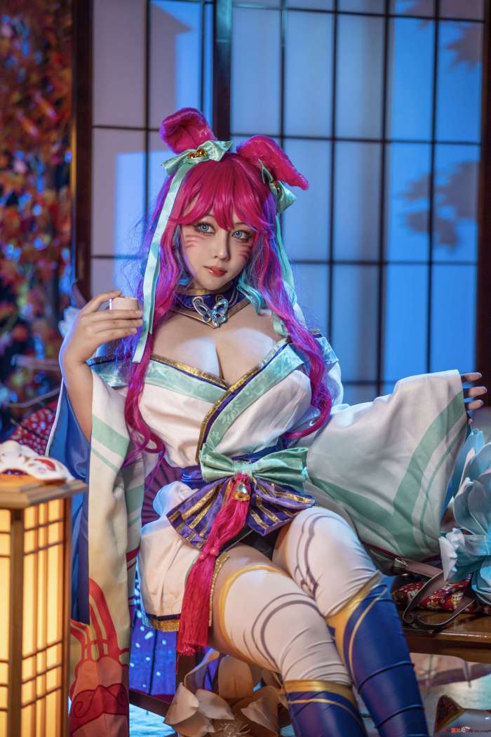 KANEKO_咔喵 – 英雄联盟 灵魂莲华 阿狸 [17P1V551MB]