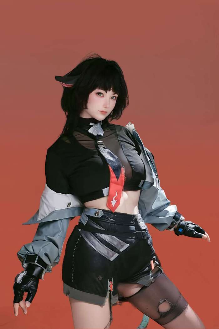 梓猫AzuNyan – 舰长图-绝区零-简杜鼠鼠 [7P63MB]