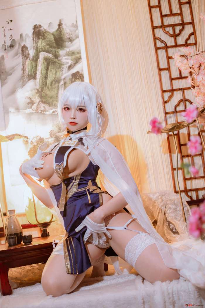 二佐Nisa – 碧蓝航线-天狼星旗袍 [25P-211MB]