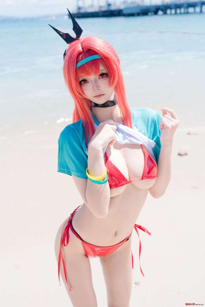 九柒喵 – 拉毗泳装 [11P55MB]