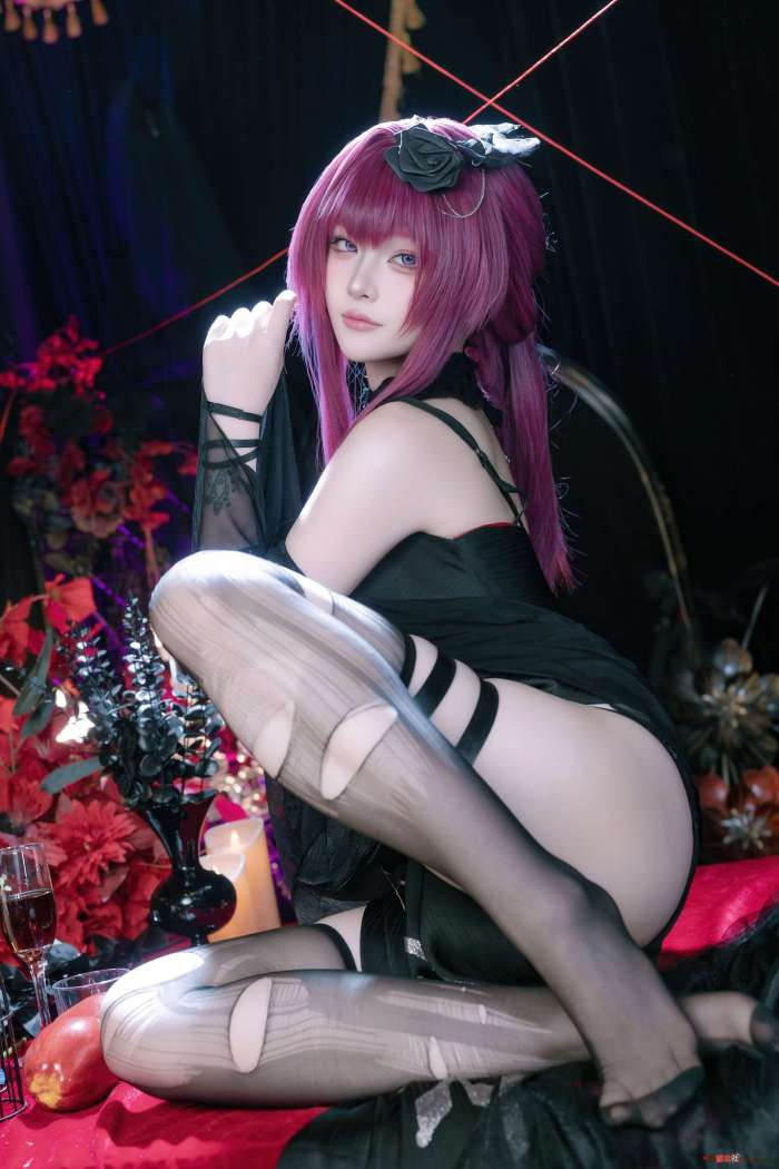 屿鱼Yukako – 崩坏：星穹铁道 卡芙卡 缚月之夜 [60P425MB]